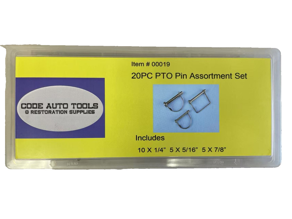 20Pc PTO Pin Assortment