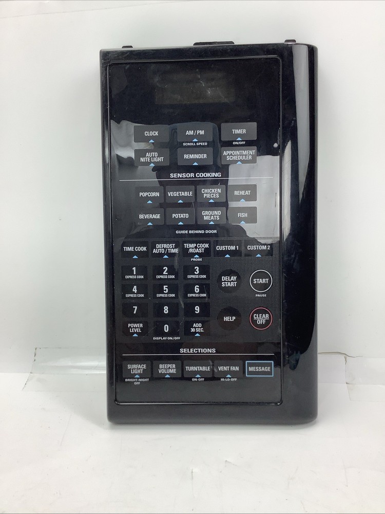 GE Spacemaker XL1600 Over-the-Range Microwave Oven Control Panel w/Control Board