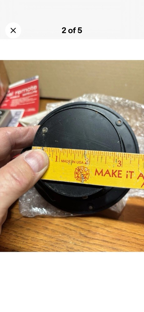 Ritchie Compass, Flush Mount, 3" Dial, Black F-82