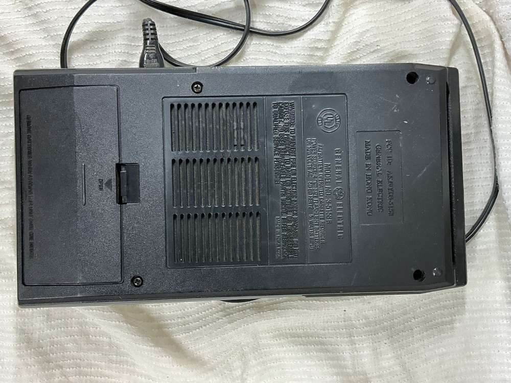 General Electric Computer Program Data Recorder Cassette Player Works
