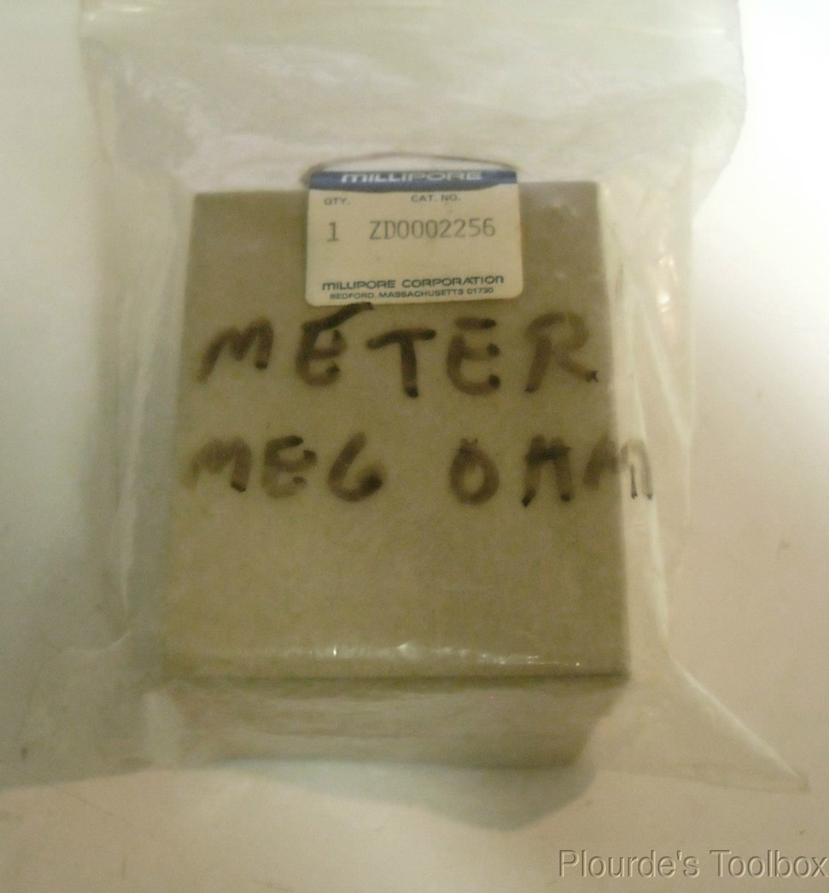 New Millipore Megohmmeter Sensor with Hardware, ZD0002256