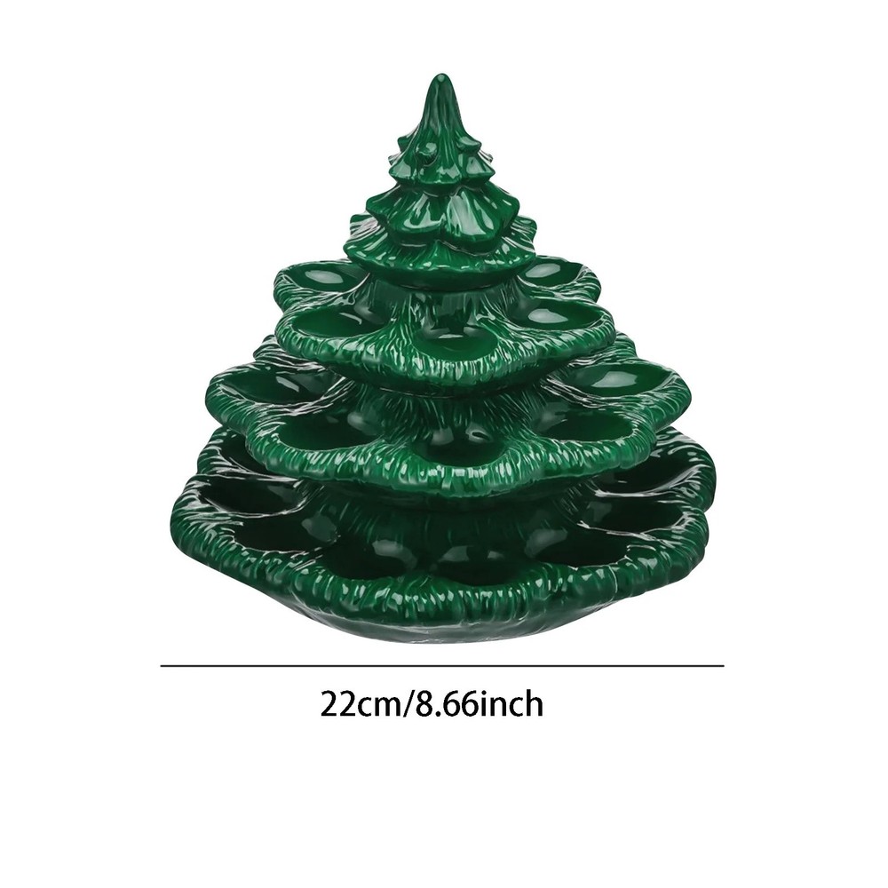 Deviled Egg Christmas Tree, Christmas Tree Deviled Egg Platter, Xmas Tray