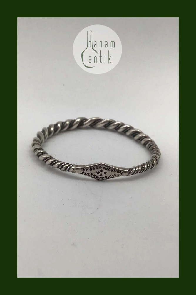 Danish Museum replica Viking Sterling Silver Bangle Measures