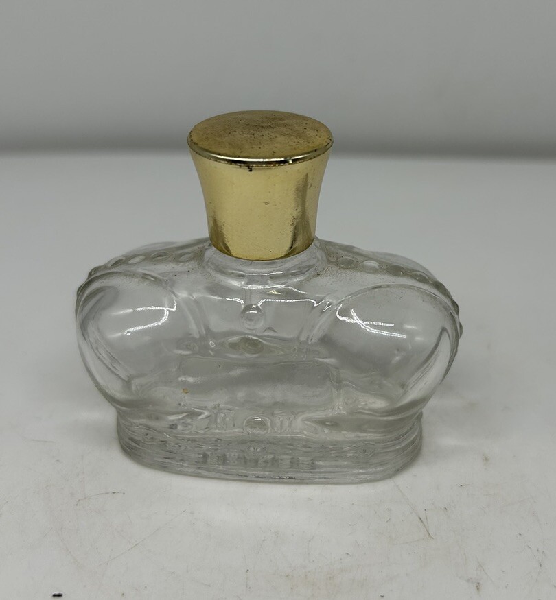 VTG Prince Matchabelli Mini Perfume Bottle Crown Empty