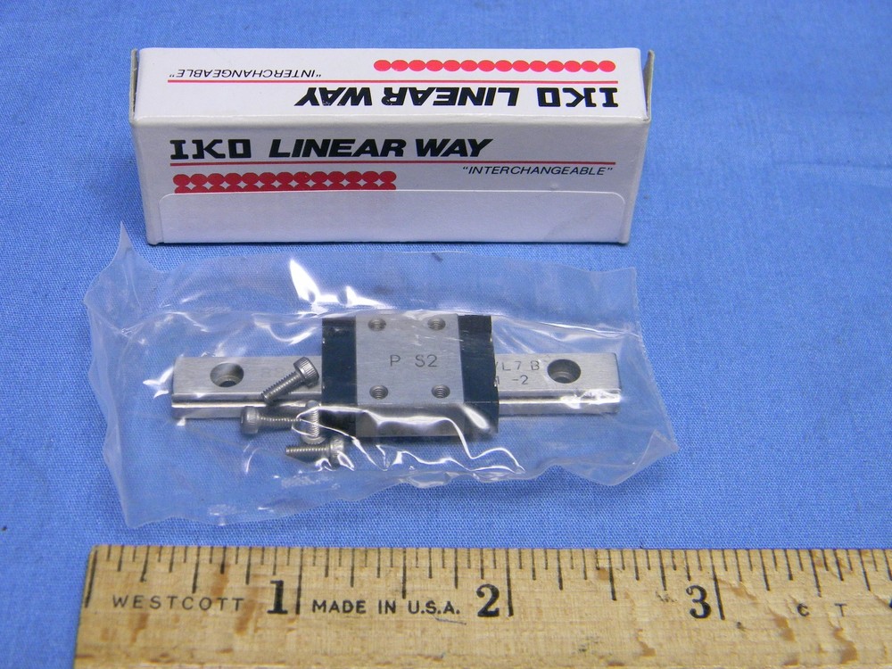 NEW IKO Linear Way LWL7C2R60BPS2 Miniature Linear Motion Rolling Guide LWL