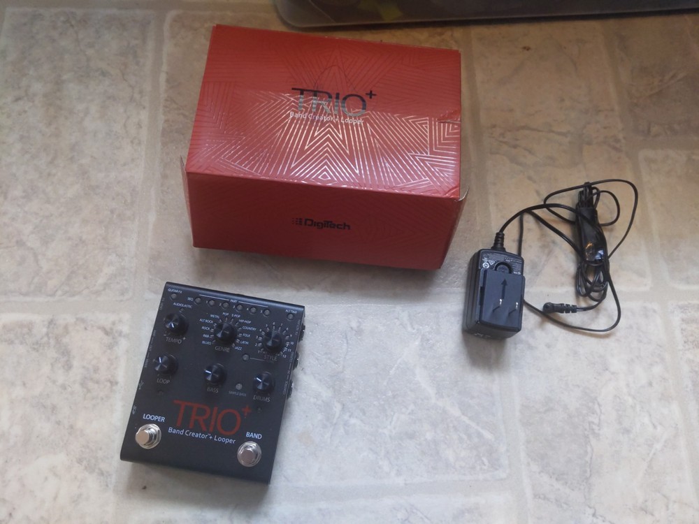 DigiTech TRIOPLUSV04 Trio Looper Footswitch Display Band Creator