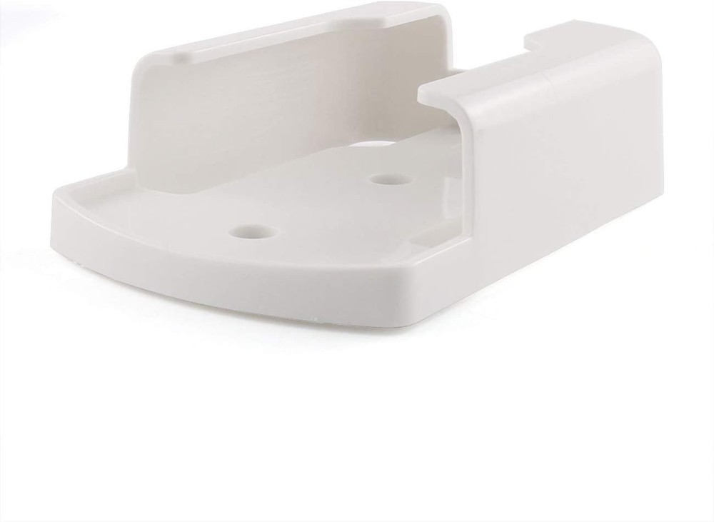 E-outstanding Remote Control Rack Holder White Wall-Mounted Organizer