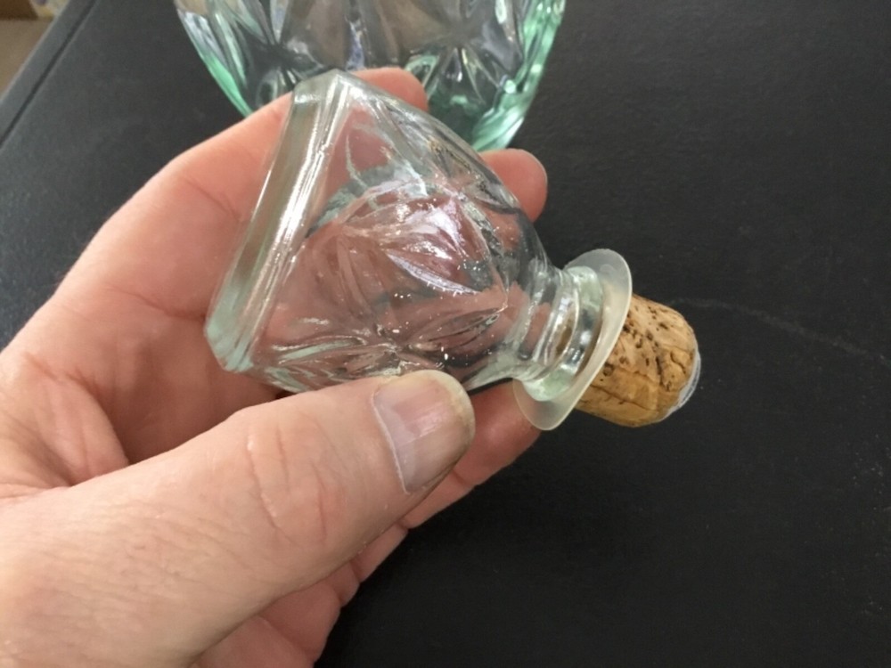 Clea Glass Decanter Bottle