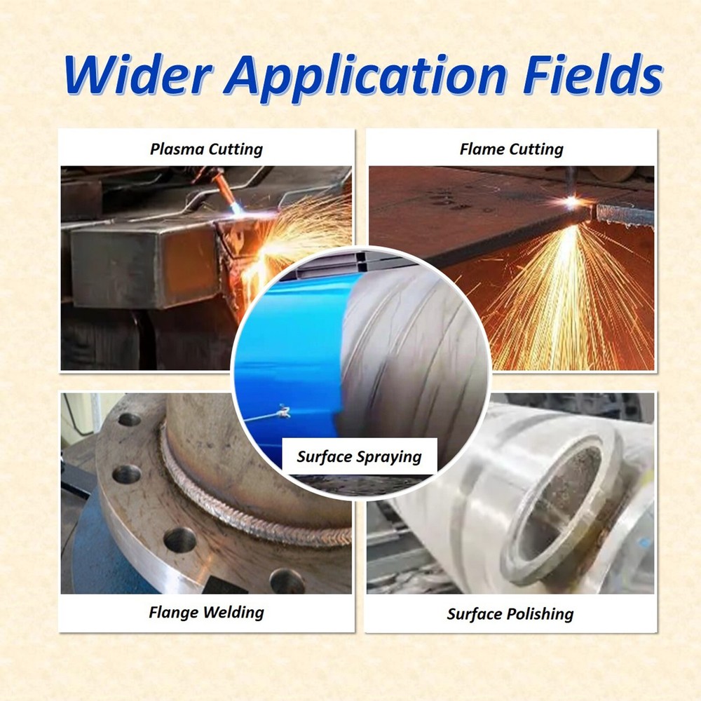 4400LBS Welding Roller Rack Digital Display Welding Turning Rolls Linkage Roller