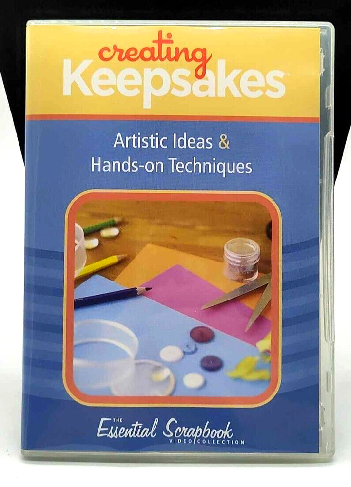 Artistic Ideas & Hands-On Techniques DVD Creating Keepsakes Essential Scrapbook
