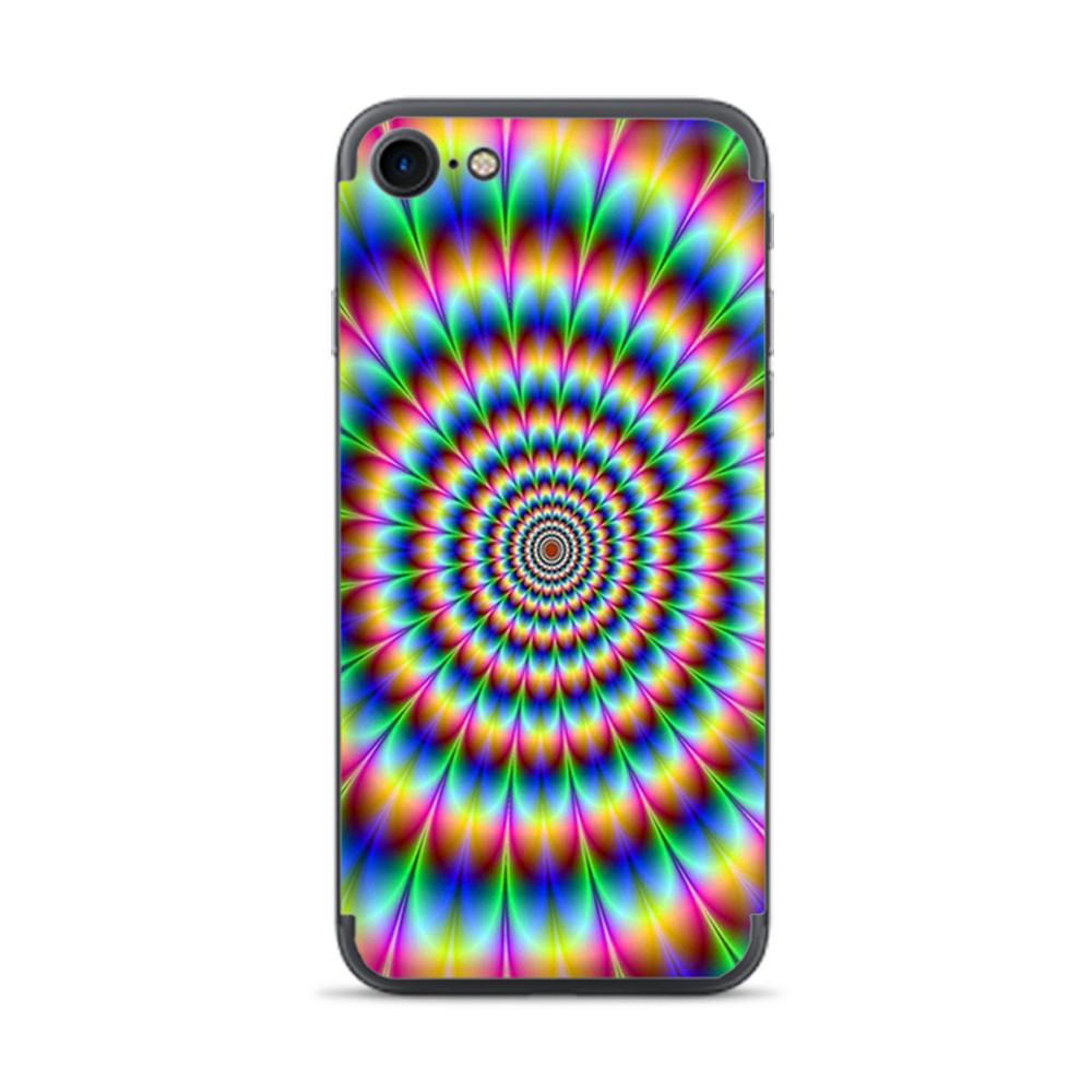 Apple iPhone 7 / 8 Skins Decal Wrap Trippy hologram dizzy
