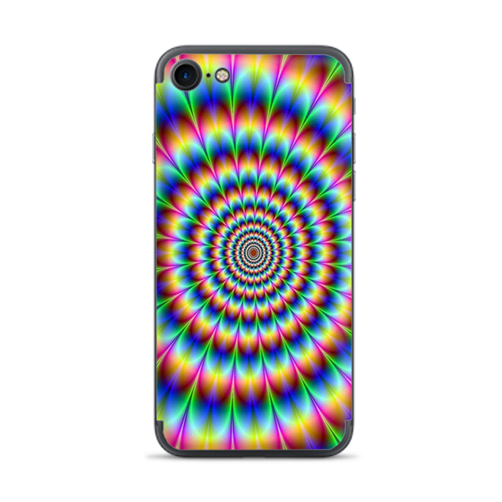 Apple iPhone 7 / 8 Skins Decal Wrap Trippy hologram dizzy