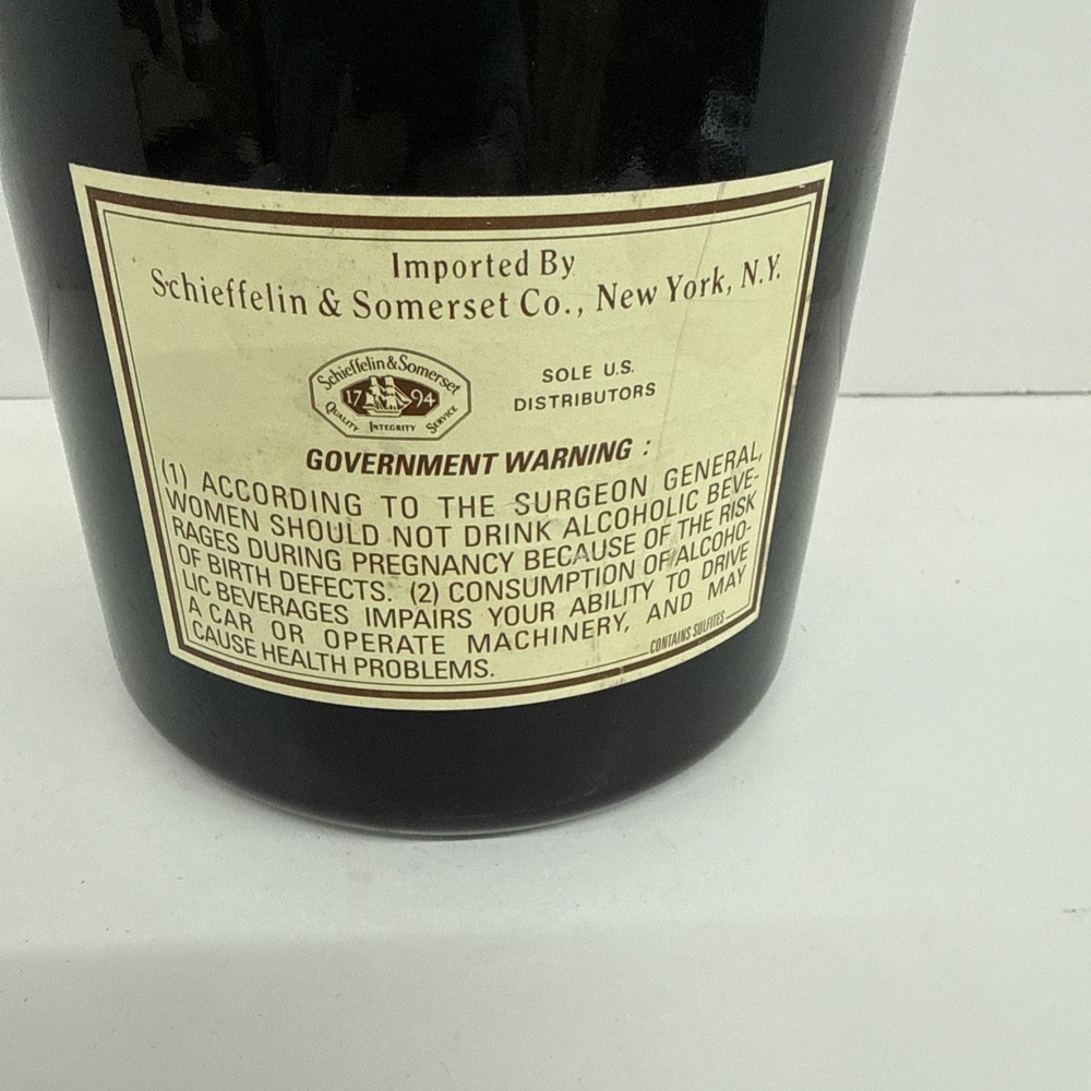 Huge Empty Moët & Chandon Dummy Display Champagne Bottle 20” Tall Open
