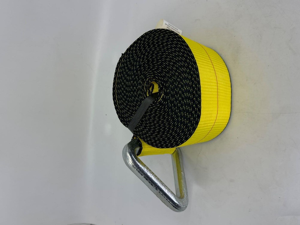 4"X30' Winch Strap with D Ring 2 Pack