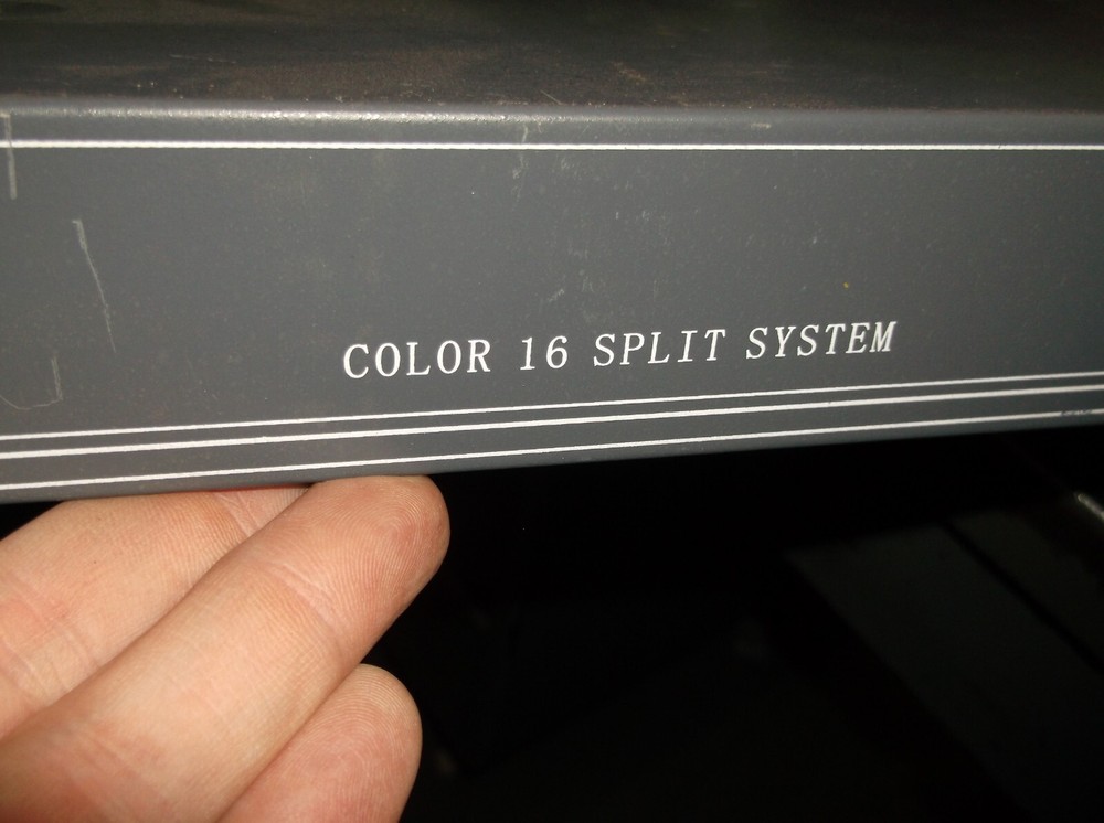 REAL TIME VM-16RT VM00020170116060 COLOR 16 SPLIT SYSTEM (D7)