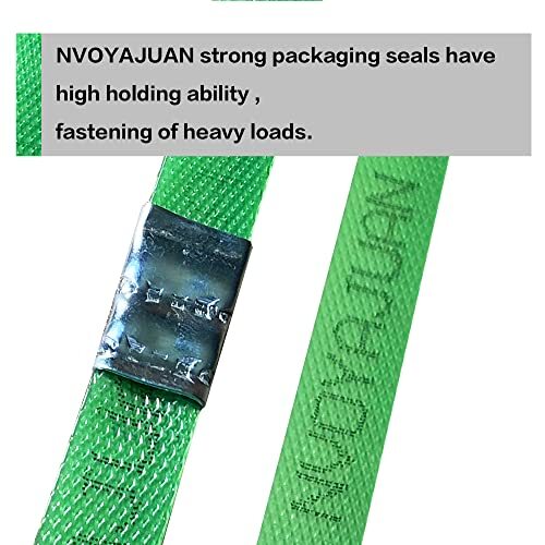 100 Pcs Serrated Strapping Seals for 1/2 Inch Width Polyester Steel Strapping