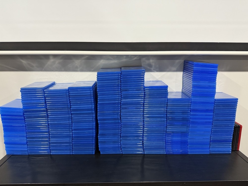Lot Of 10x Blu-ray Cases (empty/no Discs)