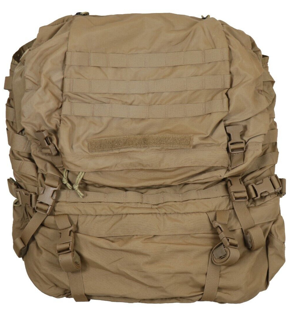 NEW USMC Complete Main Pack FILBE Coyote Backpack Large Rucksack Assault Frame