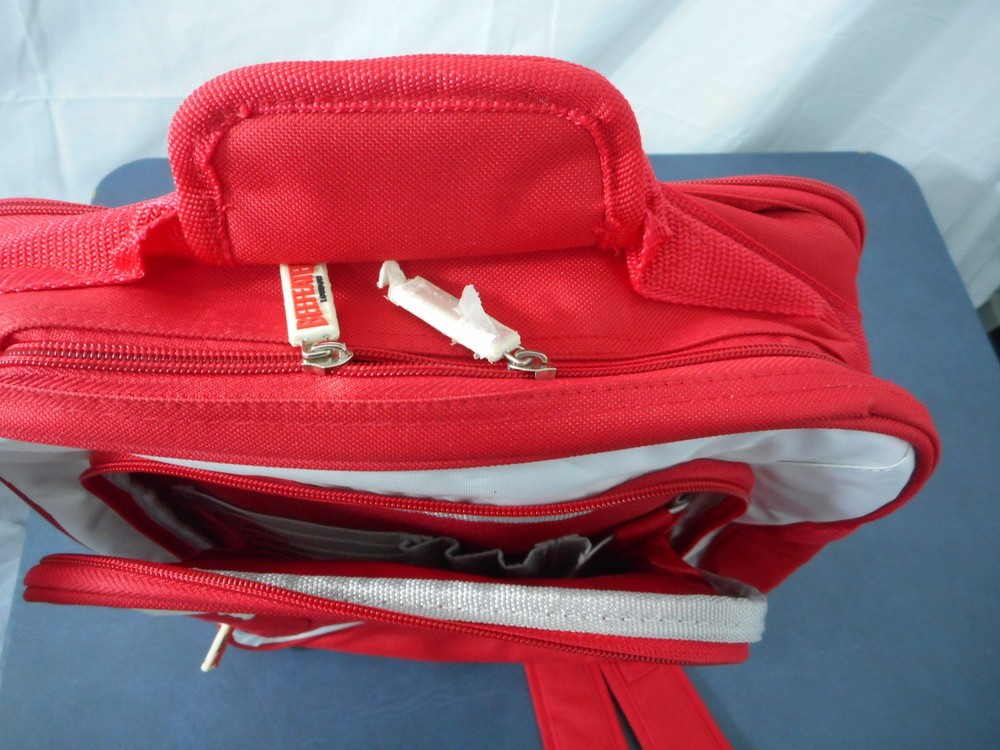 Beefeater London Backpack, Bag, Soft Sided Case Removable straps Advertising.