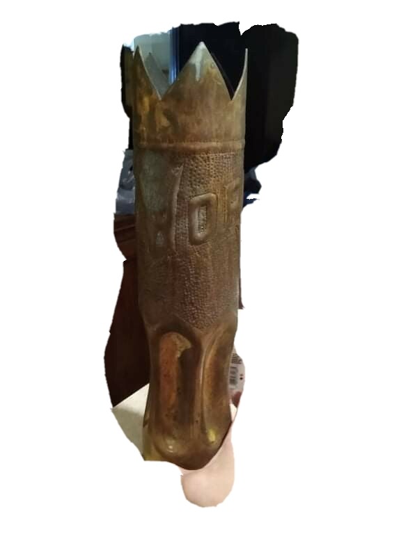 trench art shell casing World War 1