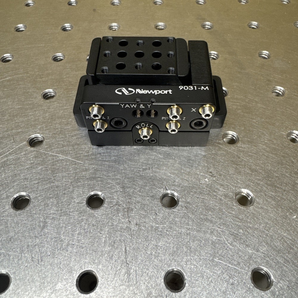 Newport 9031-m Device Alignment Stage, Compact, Six-Axis, 2 mm Linear