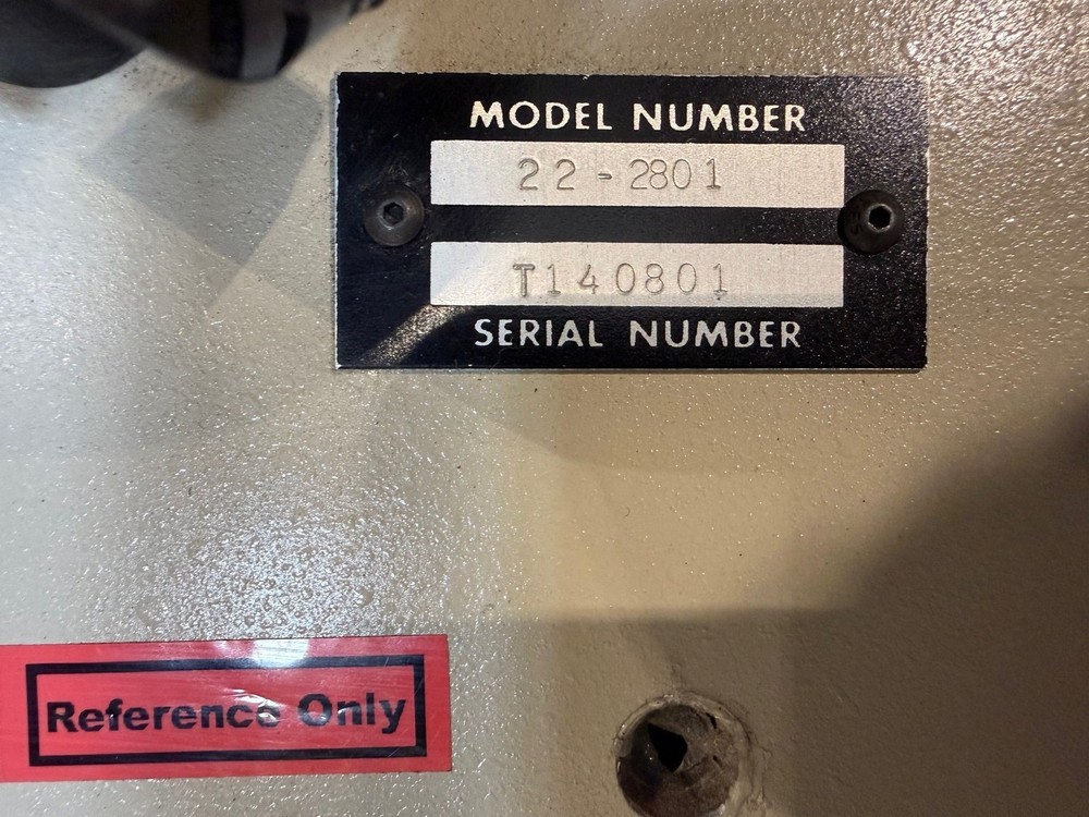 30” S-T Industries 22-2801 Optical Comparator 2014’ #8254