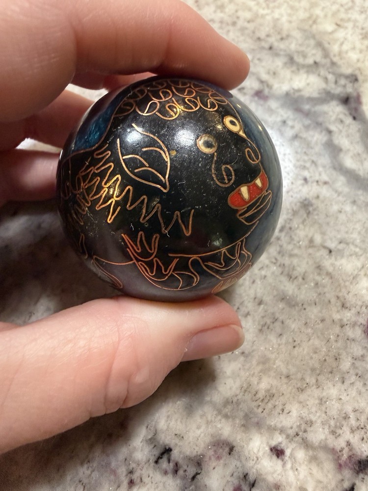 Vintage Chinese Baoding Chime Stress Meditation Balls