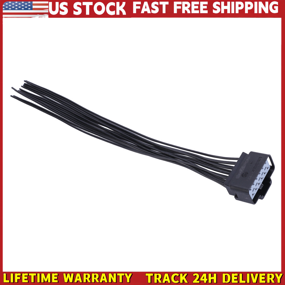 FOR WPT928 Heated Seat Module Element Connector Wire Harness 12 Leads