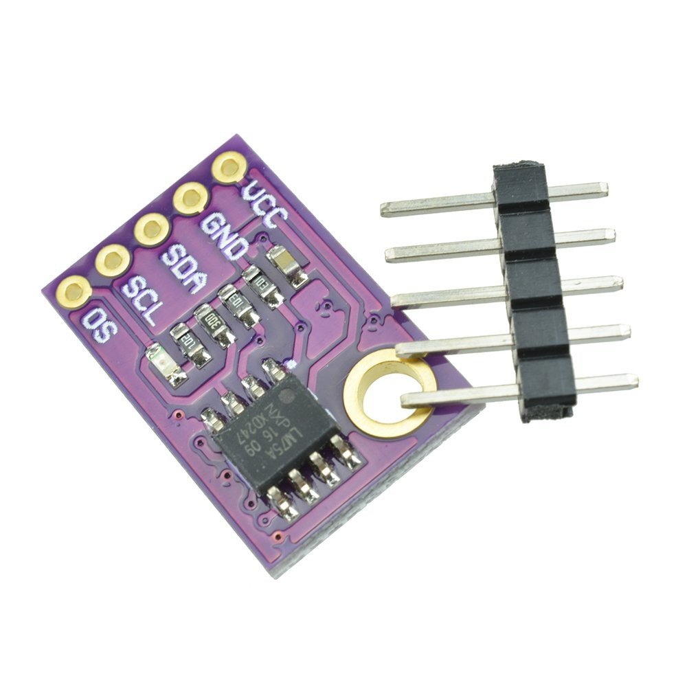 LM75A Temperature Sensor High-speed I2C Interface Development Board Module GOOD