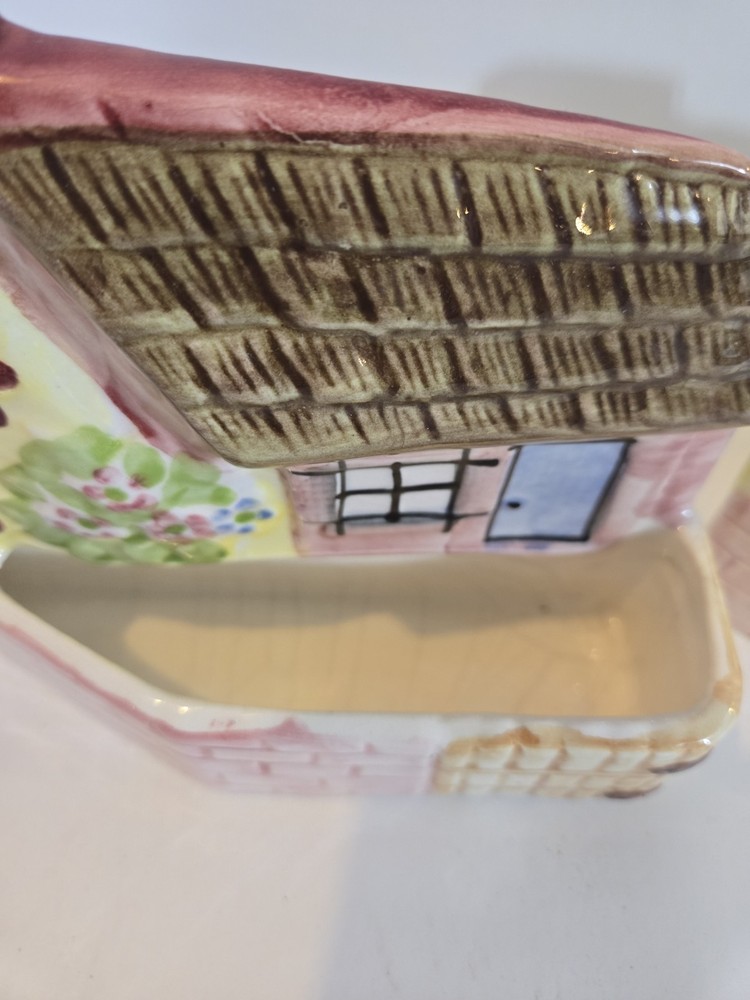 Vintage Miniature Cottage Planters