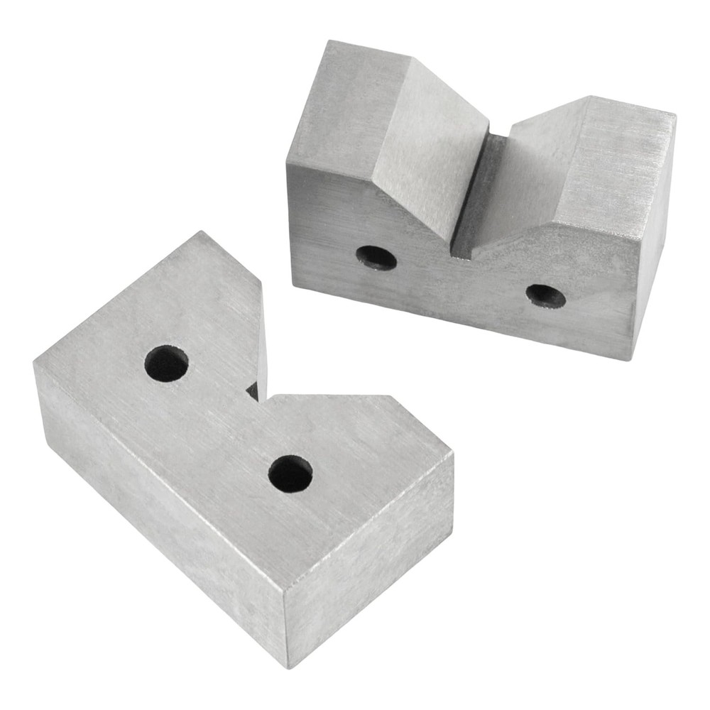 Cast Iron V Block Set - High-Quality, Machined Square and Parallel