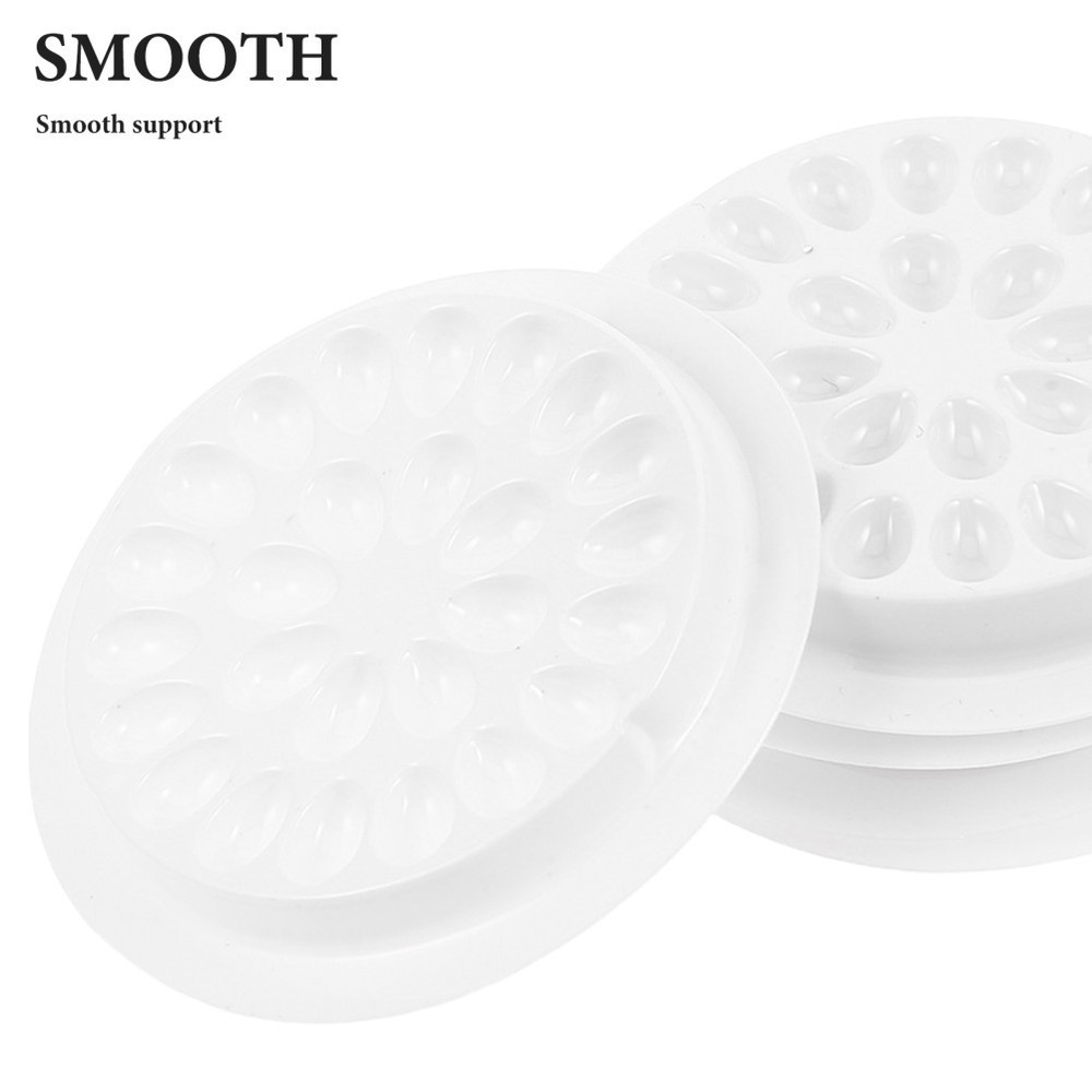 100 Pcs Lash Glue Board Eyelash Extension Accessories Organizer Container