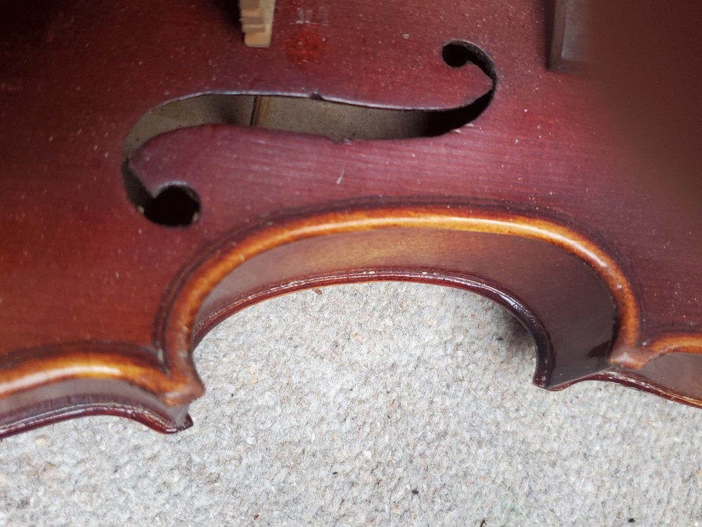 nice old 3/4 Violin violon with a loose neck!