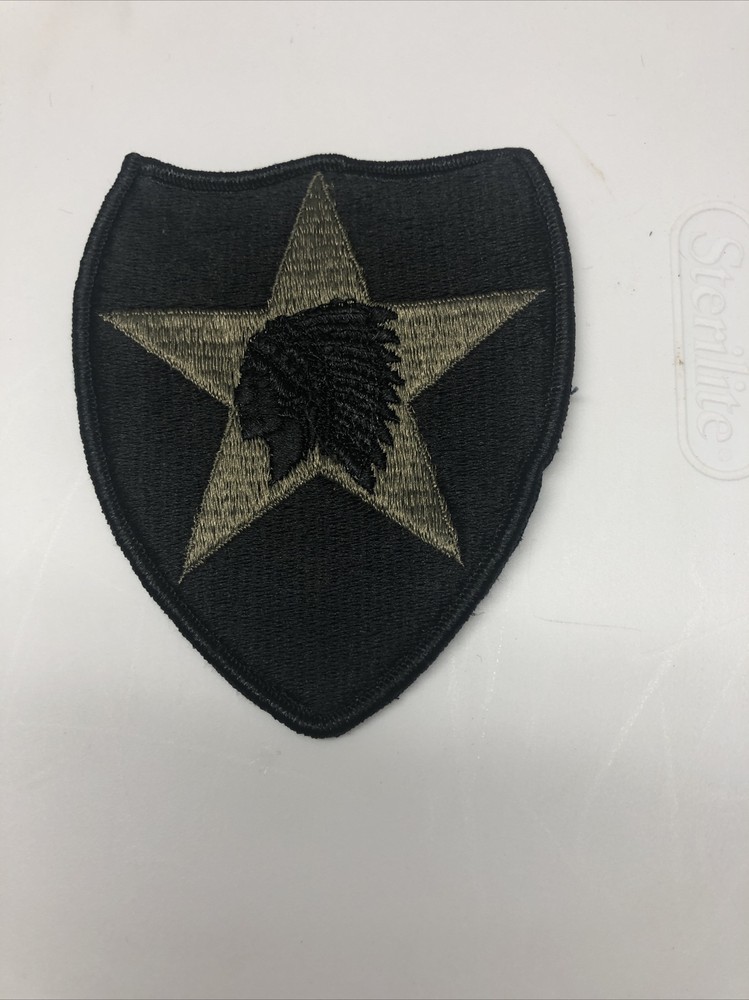 2nd Infantry Division Subdued U.S. Army Shoulder Patch Insignia