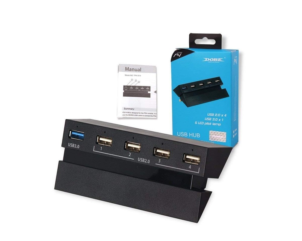 Dobe USB HUB for Playstation 4 Gaming Console  #TP4-006