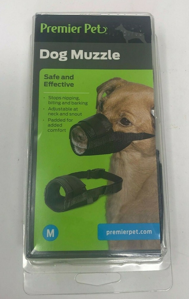 Premier Pet Dog Muzzle - Medium Size  Adjustable