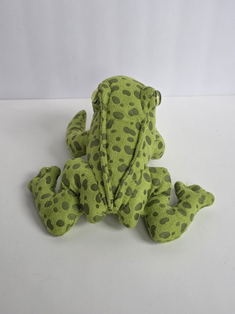 Folkmanis Mini Frog Finger Puppet Plush