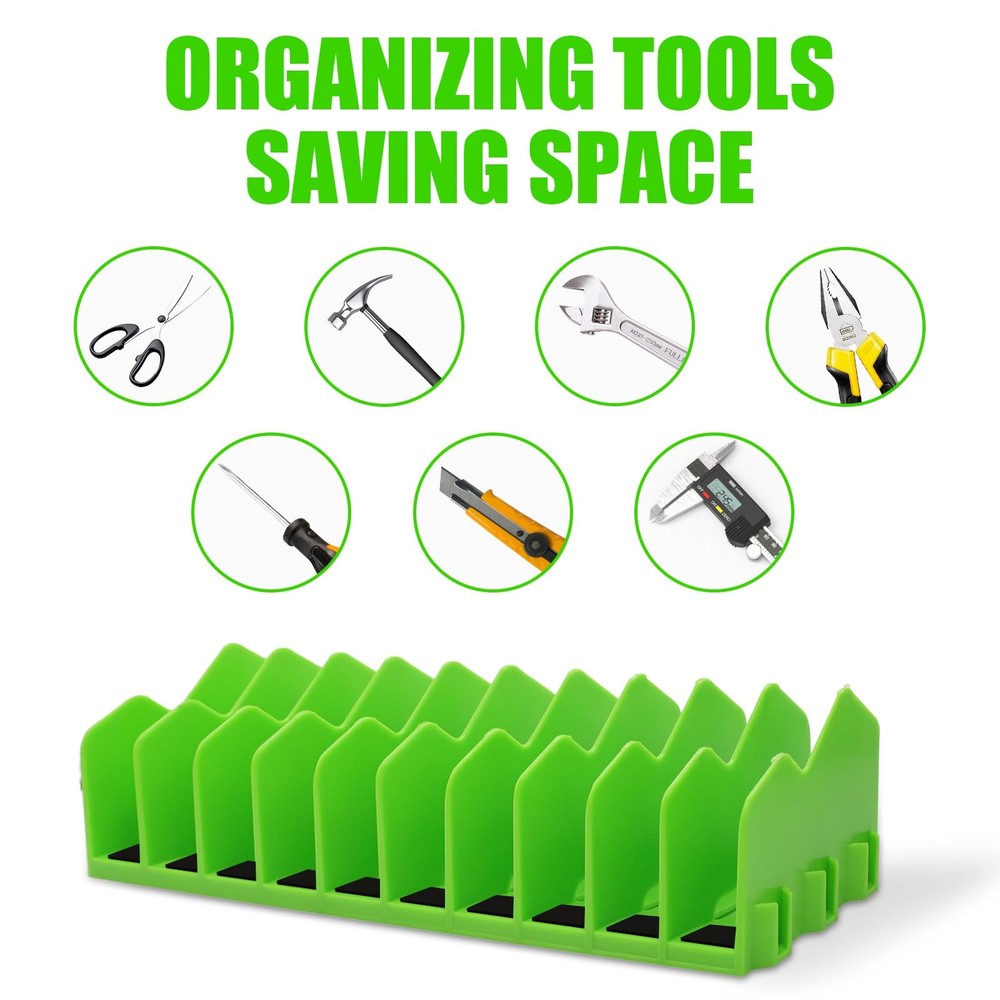 4 Pack Plier Organizer Rack Pliers for Tools Cutters with Extendable Design