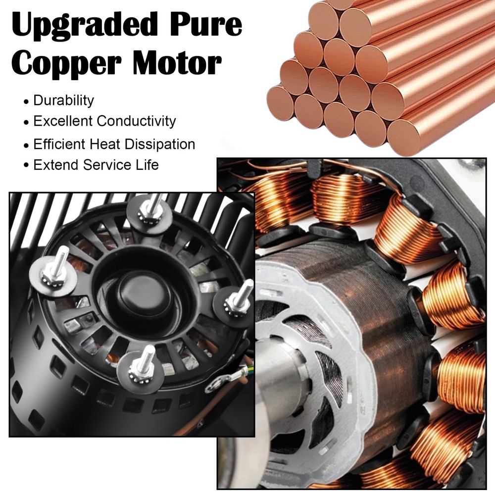 QTRN110L, QTRN110 Fan Motor Replacement, S97018218, 97018218, S97020048, 9702...