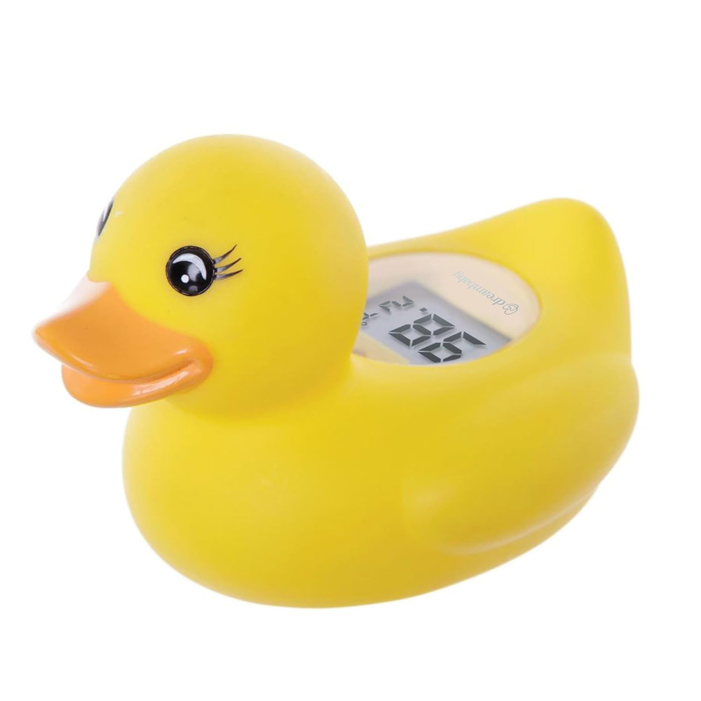 Duck Baby Bath Thermometer - Instant Water & Room Temp Reader for Fun Baths