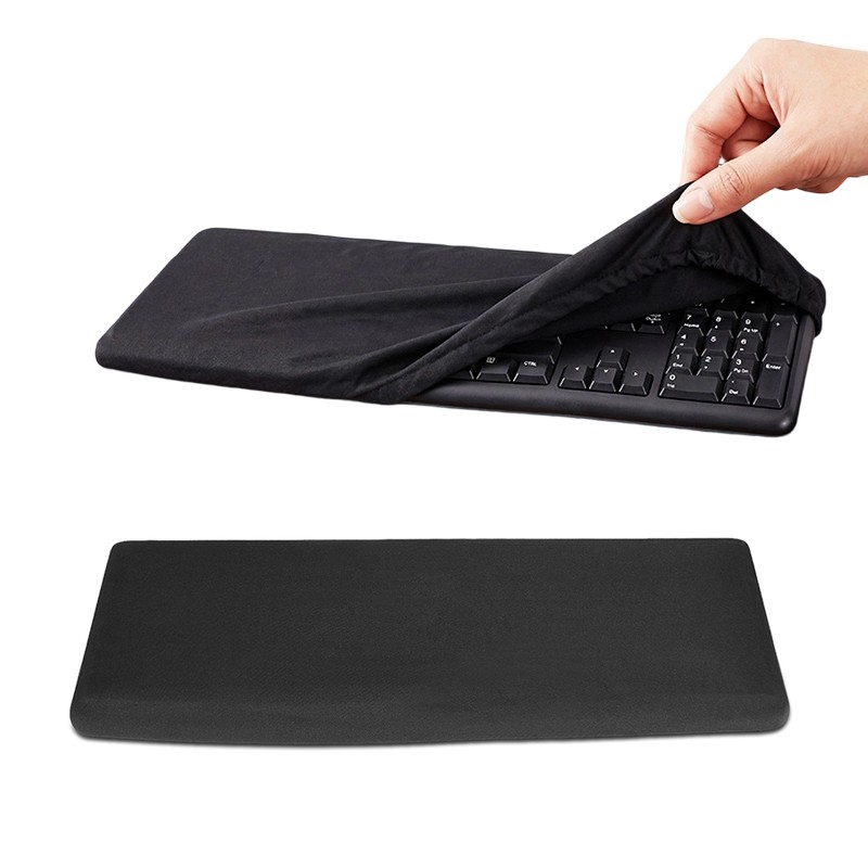 Black Lycra Stretch Fabric Elastic Keyboard Dust Cover Protective Case Universal