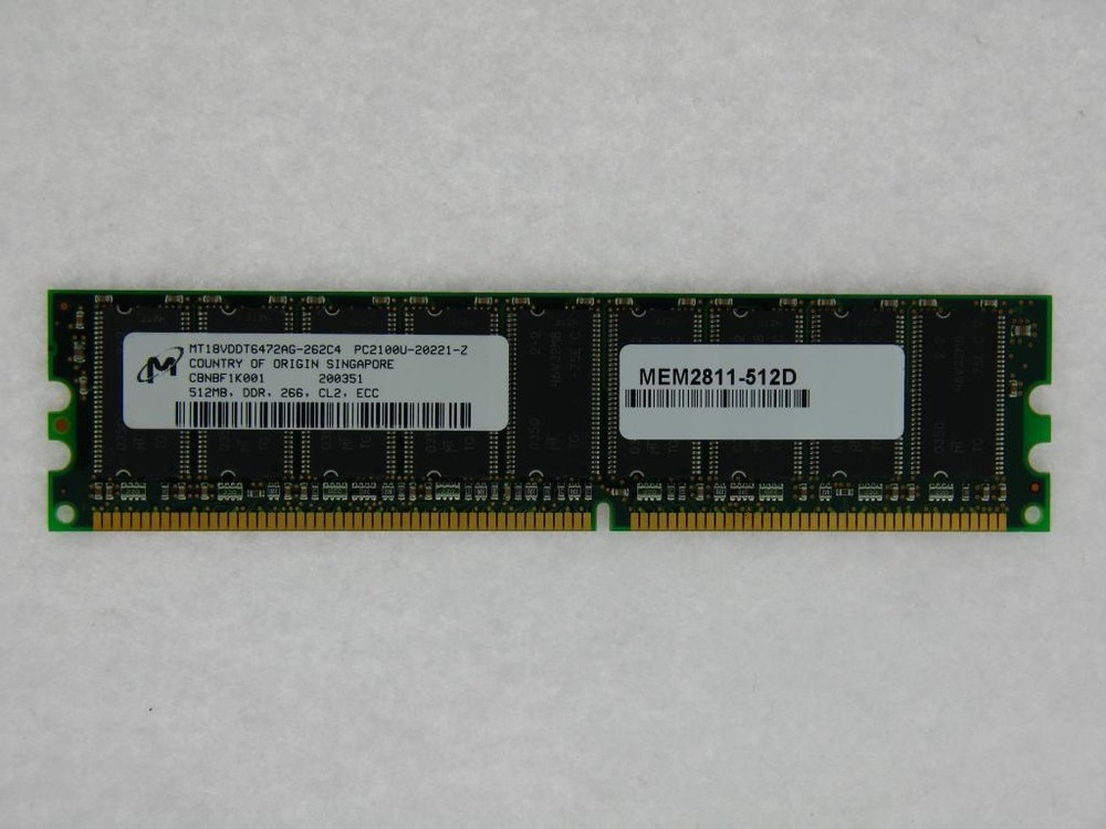 MEM2811-512D 512MB Approved Memory for Cisco 2811
