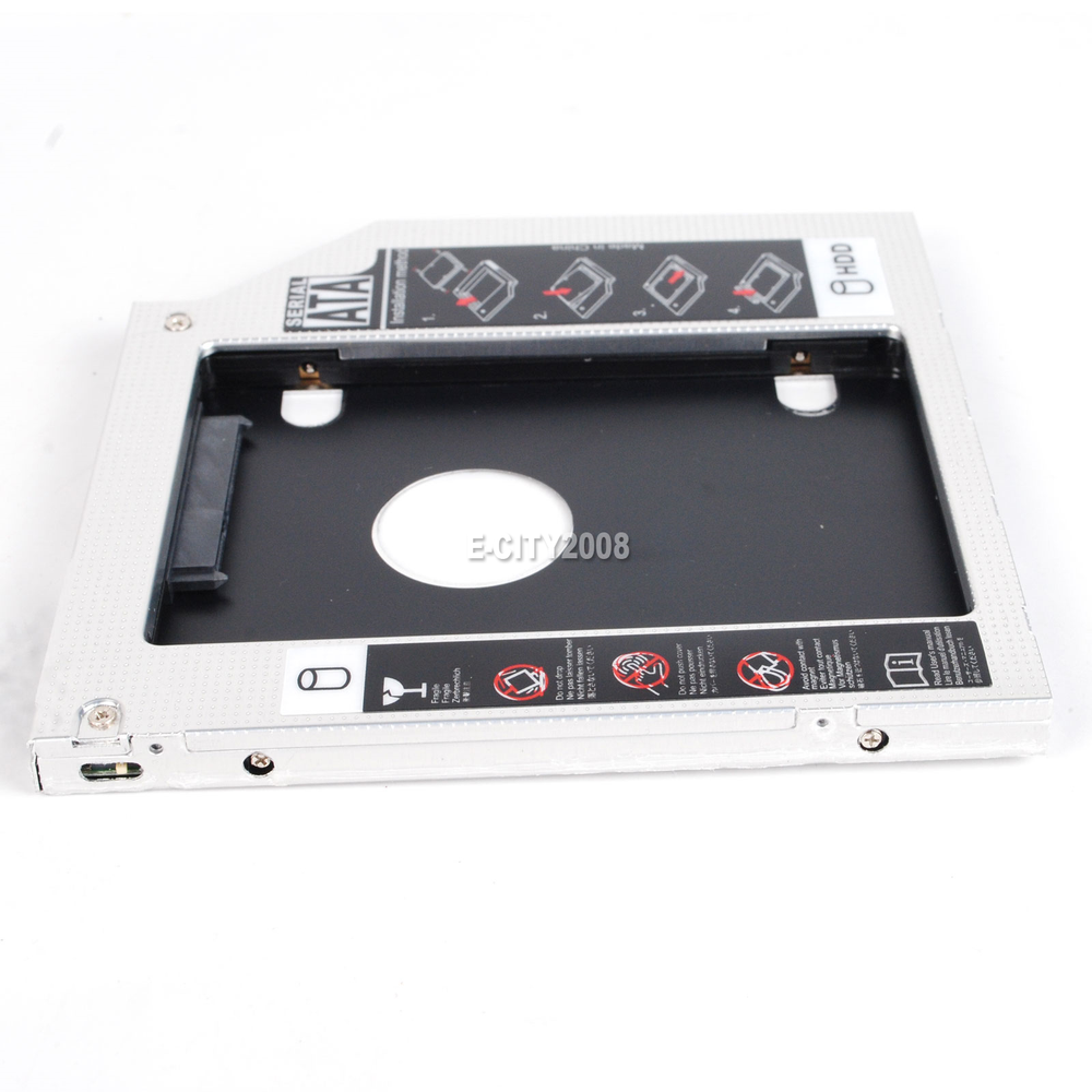 2nd HD HDD SSD Hard Drive Caddy for Dell Latitude E6430 E6320 E6420 E6520 E6530