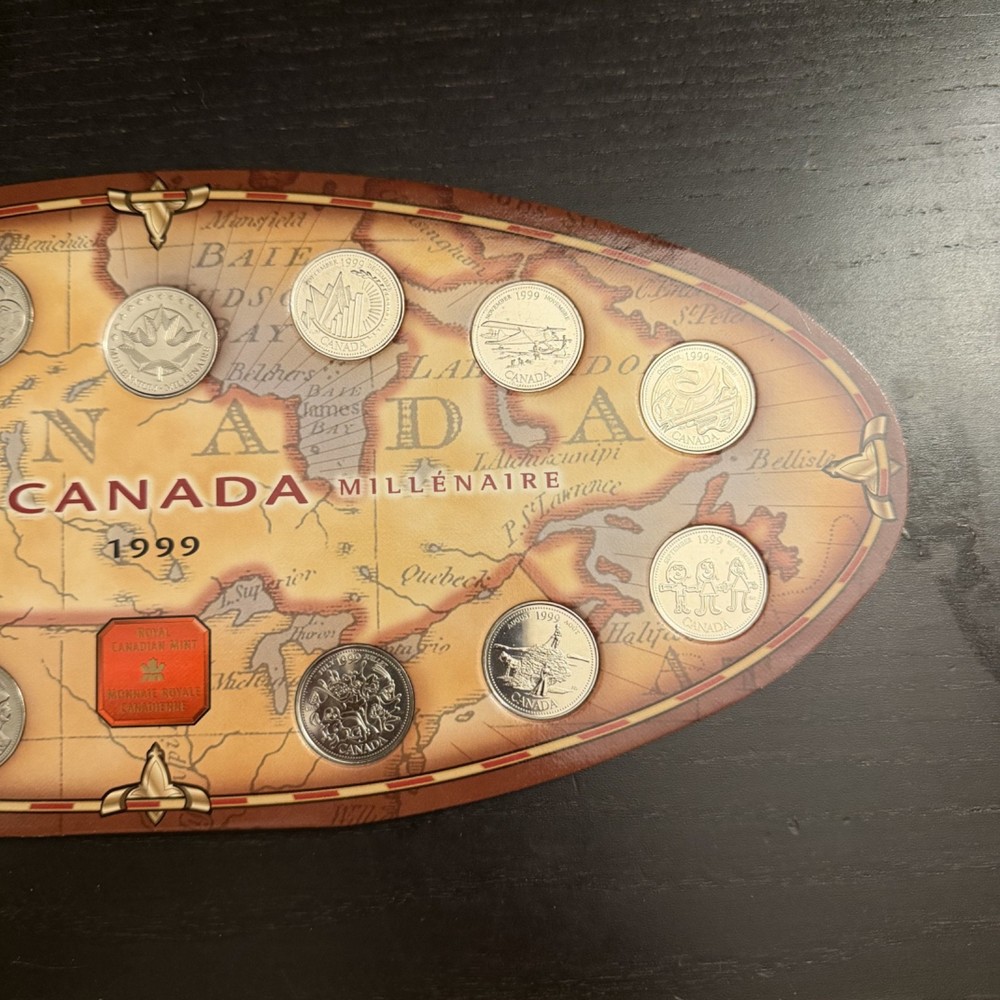 Collectable Millenium Canada 1999 Coin Set