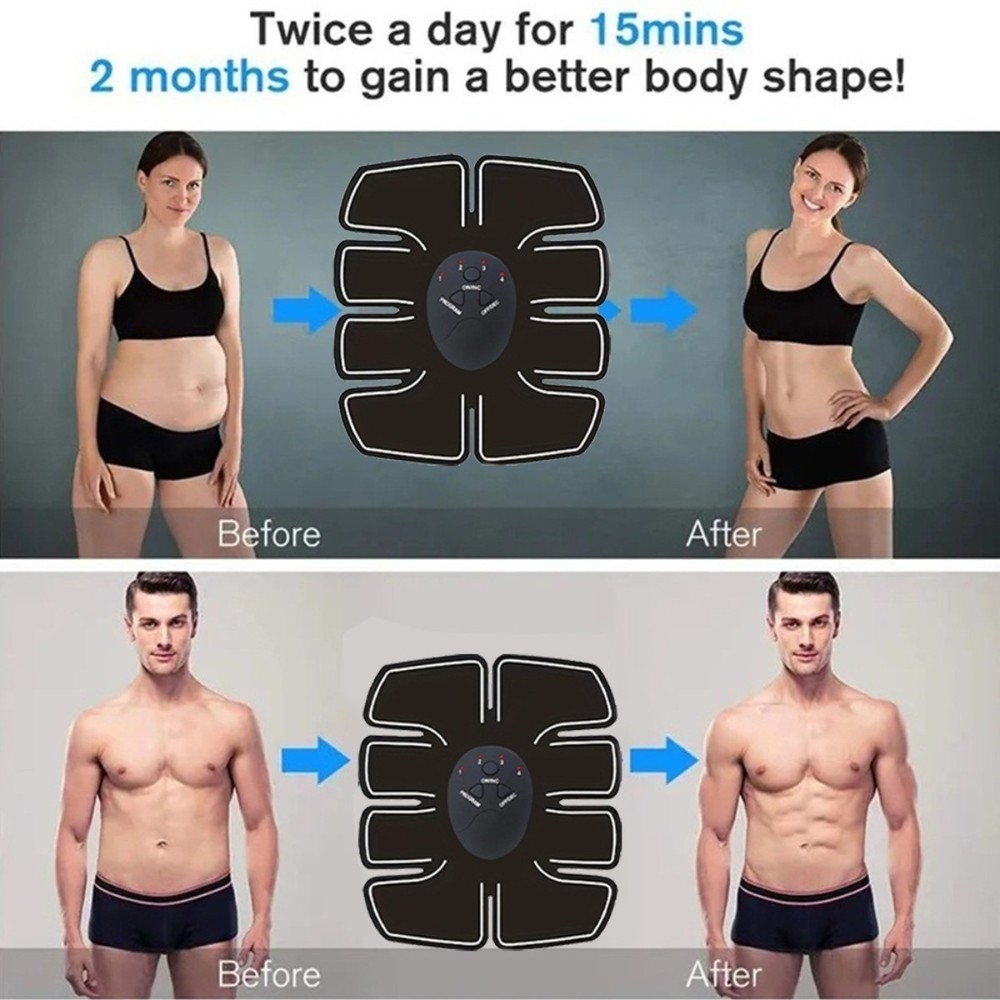Electronic Abs Stimulator Muscle Toner for Effective Ab Workout