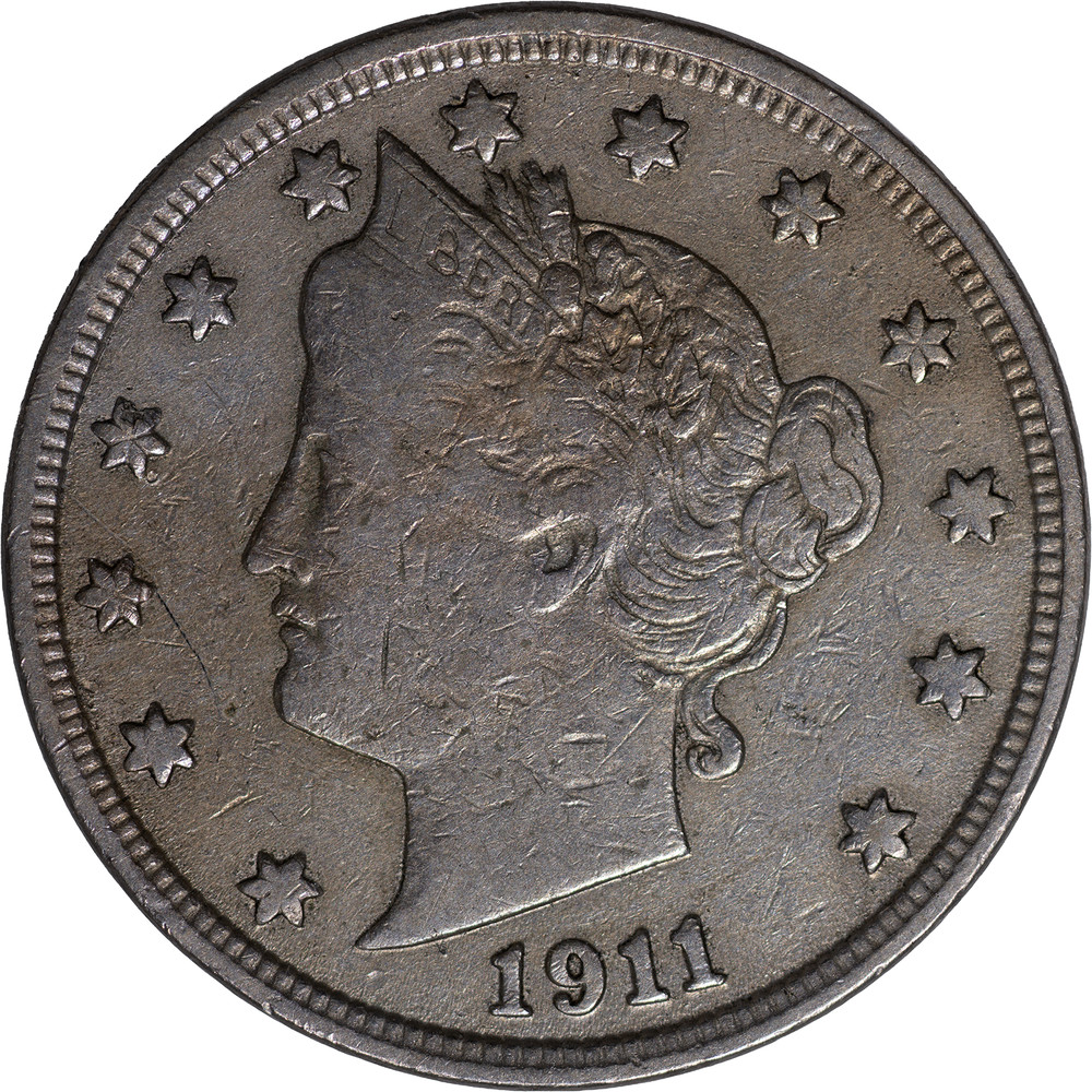 1911 Liberty Head Nickel VF