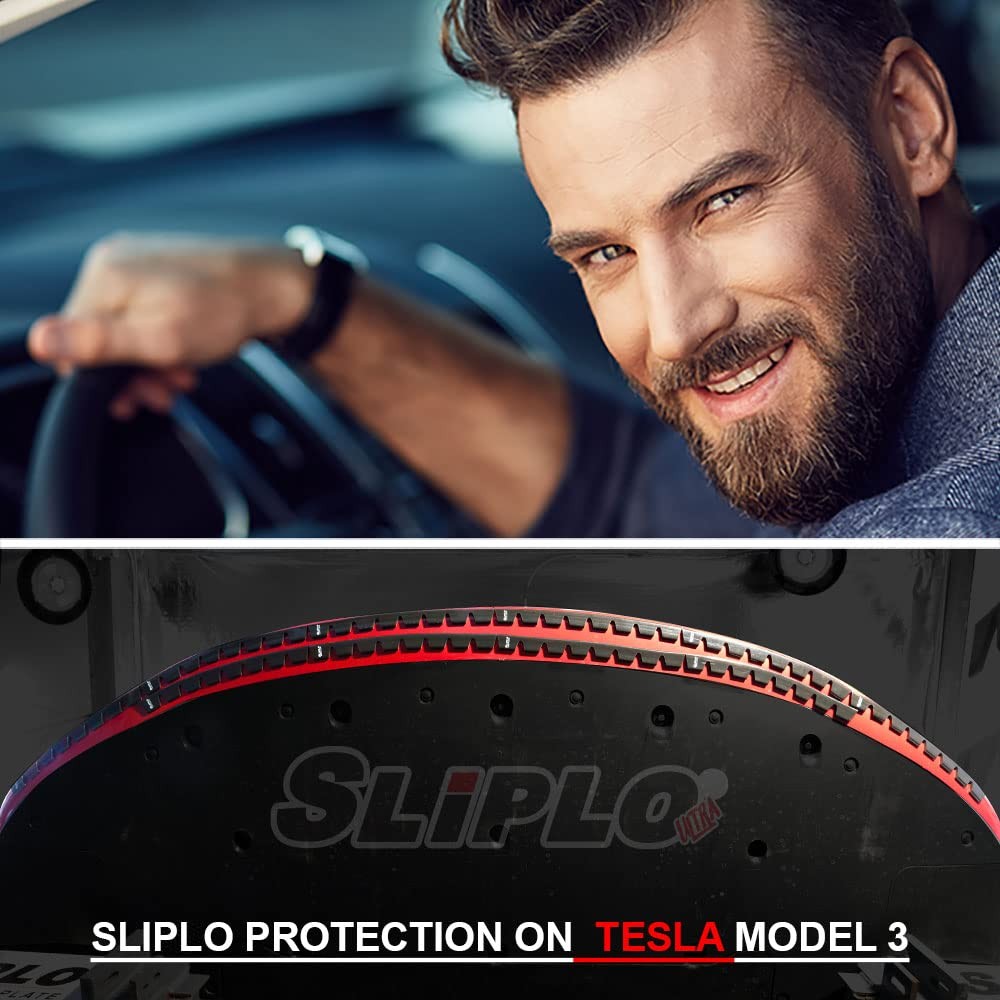 SLIPLO Ultra Universal 8 Pack Front Bumper Scrape Guard Skid Plate Protector