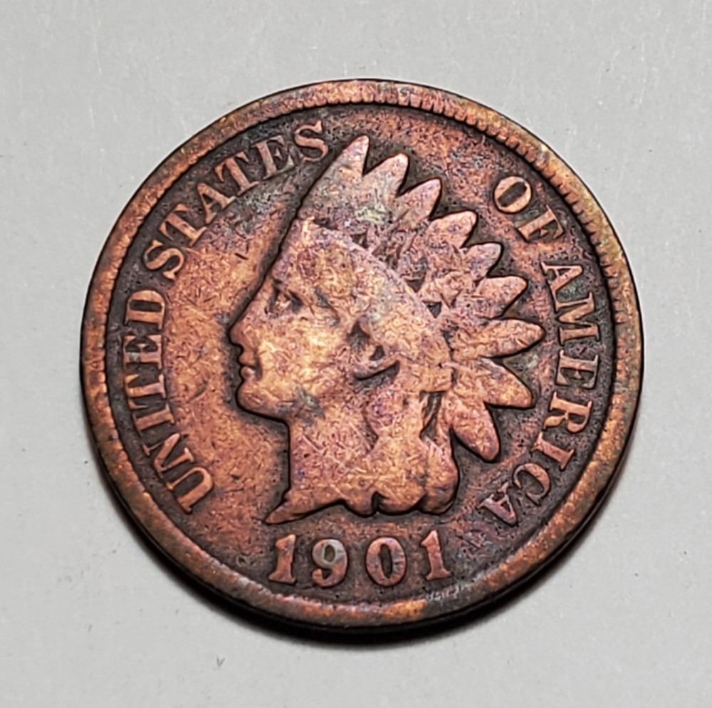 1901 INDIAN HEAD PENNY #P1633