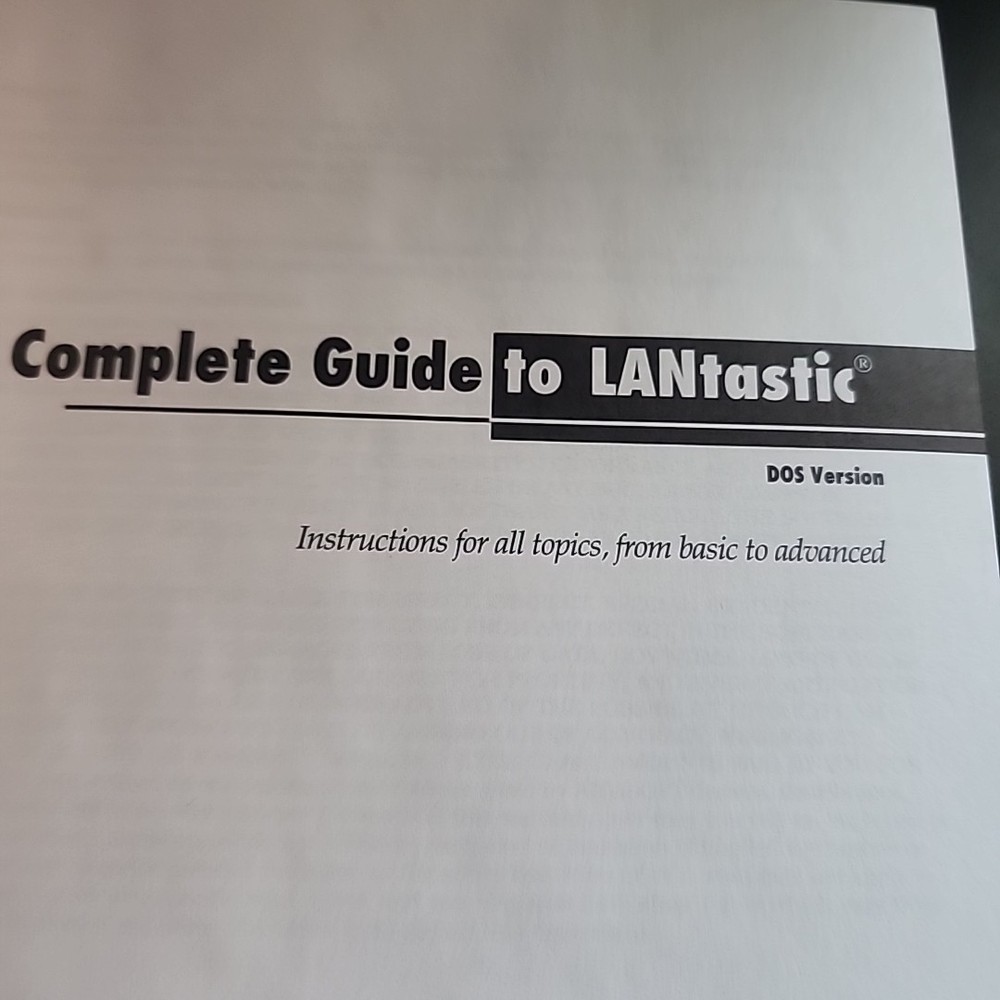 Artisoft LANtastic 5.0 AI Network Single Node Operating System Software Kit