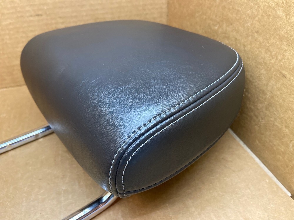 10-14 Avenger Chrysler 200 Front Head Rest Headrest Active Impact Black Leather